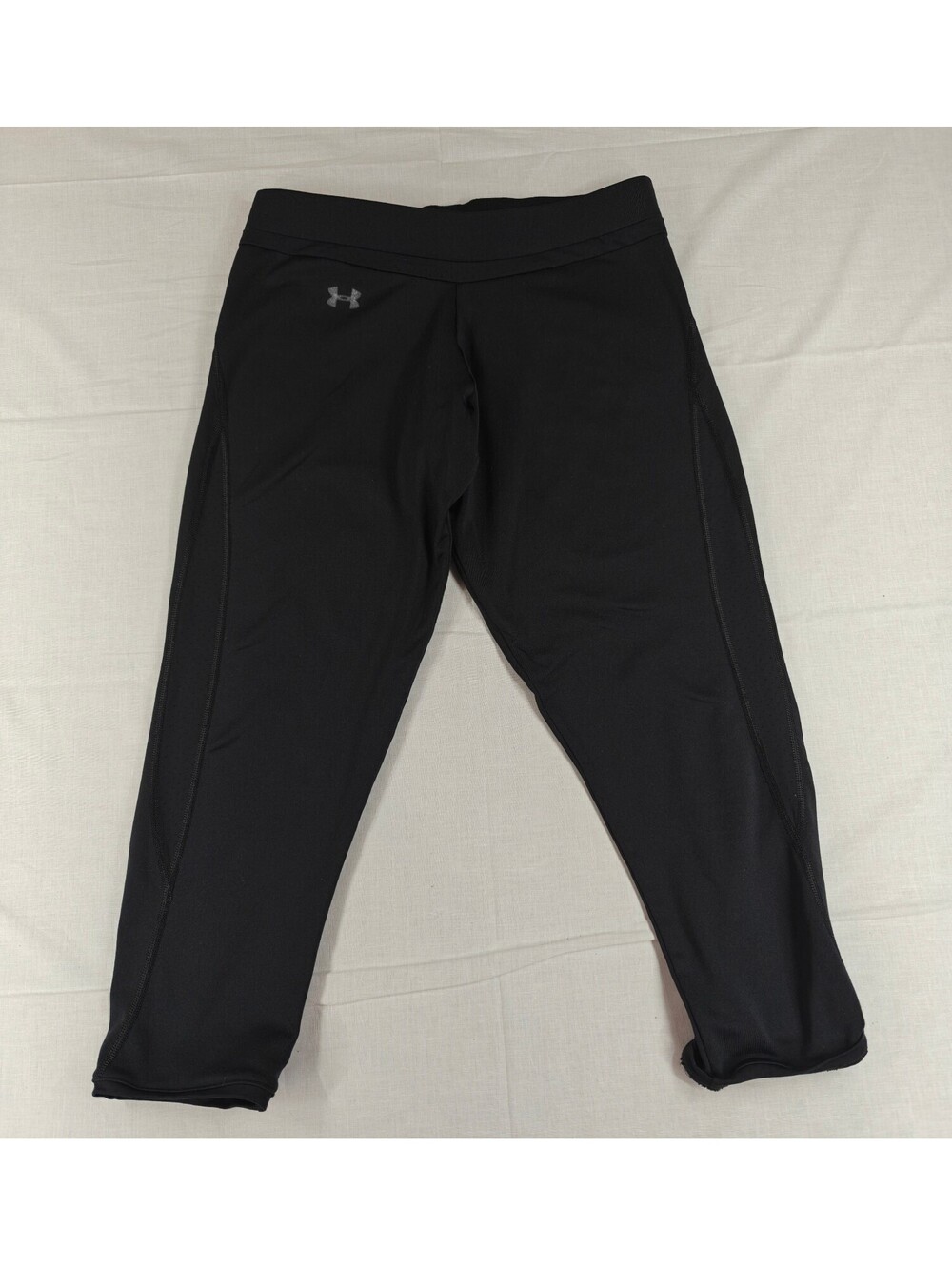 Under Armour Women’s XS Black ColdGear Capri Leggings Compression Pants